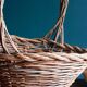 Braided wicker basket / Artisanal basketry