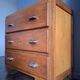 Art deco chest of drawers, vintage old furniture