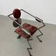 Metal Zoomorphic Brutalist Chair, Germany 1980s