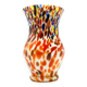 A9p kralik - art deco spatterglass vase 1930