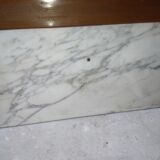 Trumeau mirror art-deco marquetry marble wood