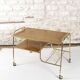 Vintage vinyl holder trolley