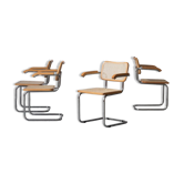 Set of 4 ‘Cesca’ dining chairs Marcel Breuer, Italy, 1970’s