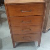 Oak chest of drawers 4 drawers circa 1950