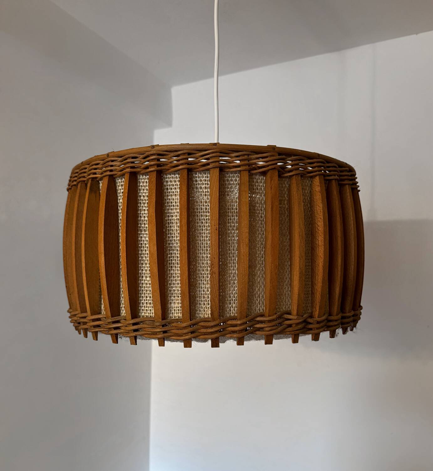 Scandinavian pendant light from the 60s