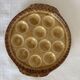 Set of 8 antique snail plates - Gien porcelain France