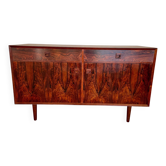 Vintage retro Danish mid-century rosewood sideboard by Brouers, 1960s