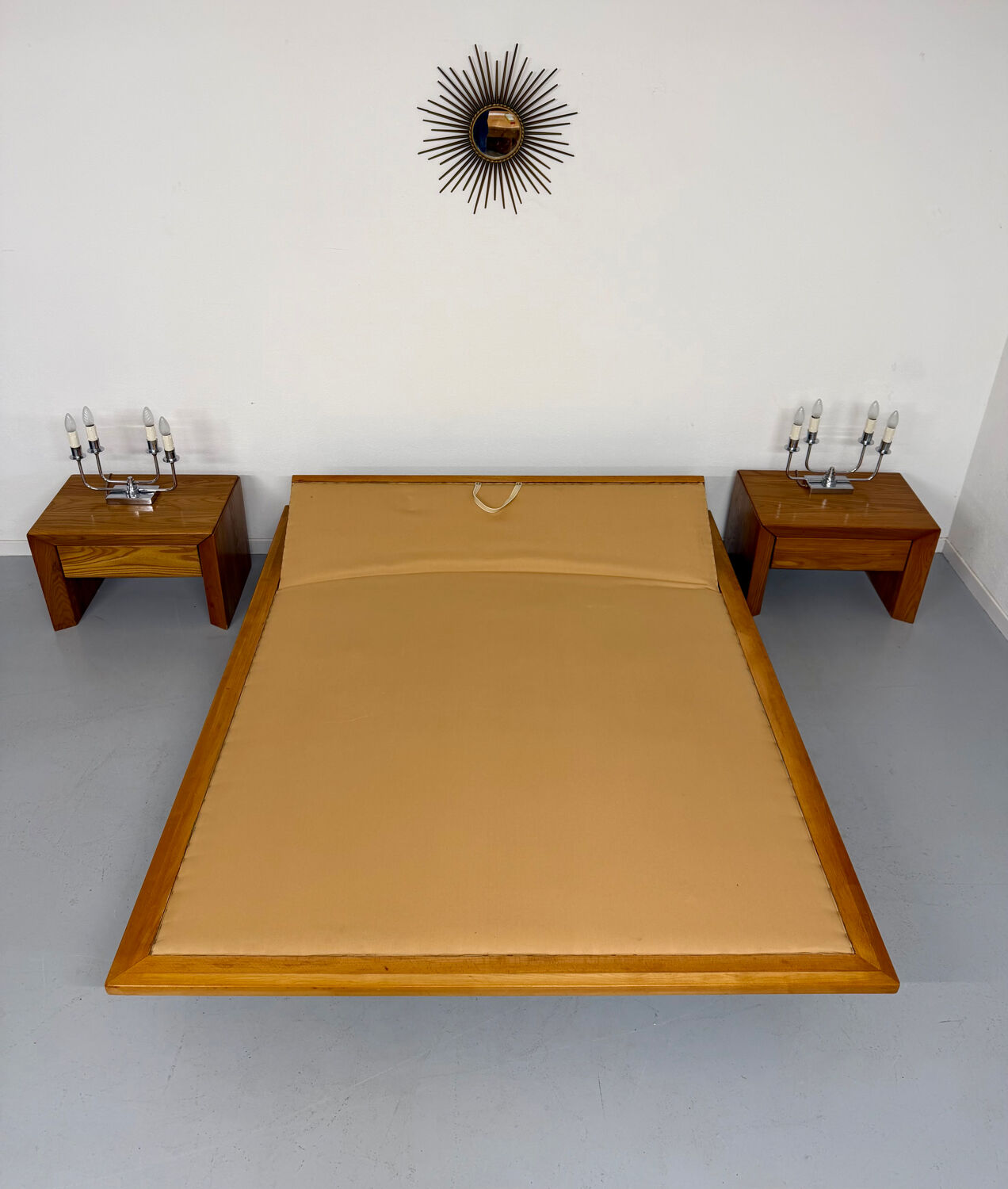 Ancien lit 2 places design Dieter Wäckerlin Daybed Idealheim 1960
