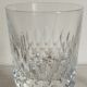 Quatre verres gobelets à whisky en cristal d'Arques vintages