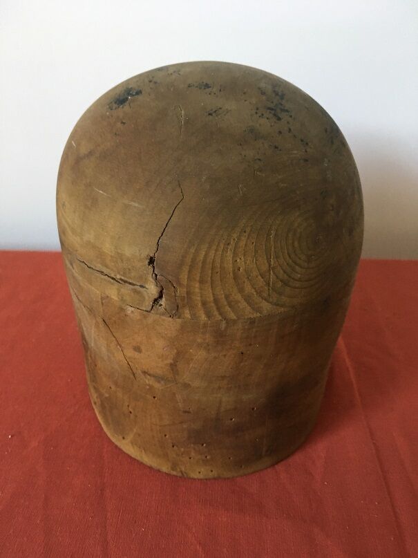 wood for hats head