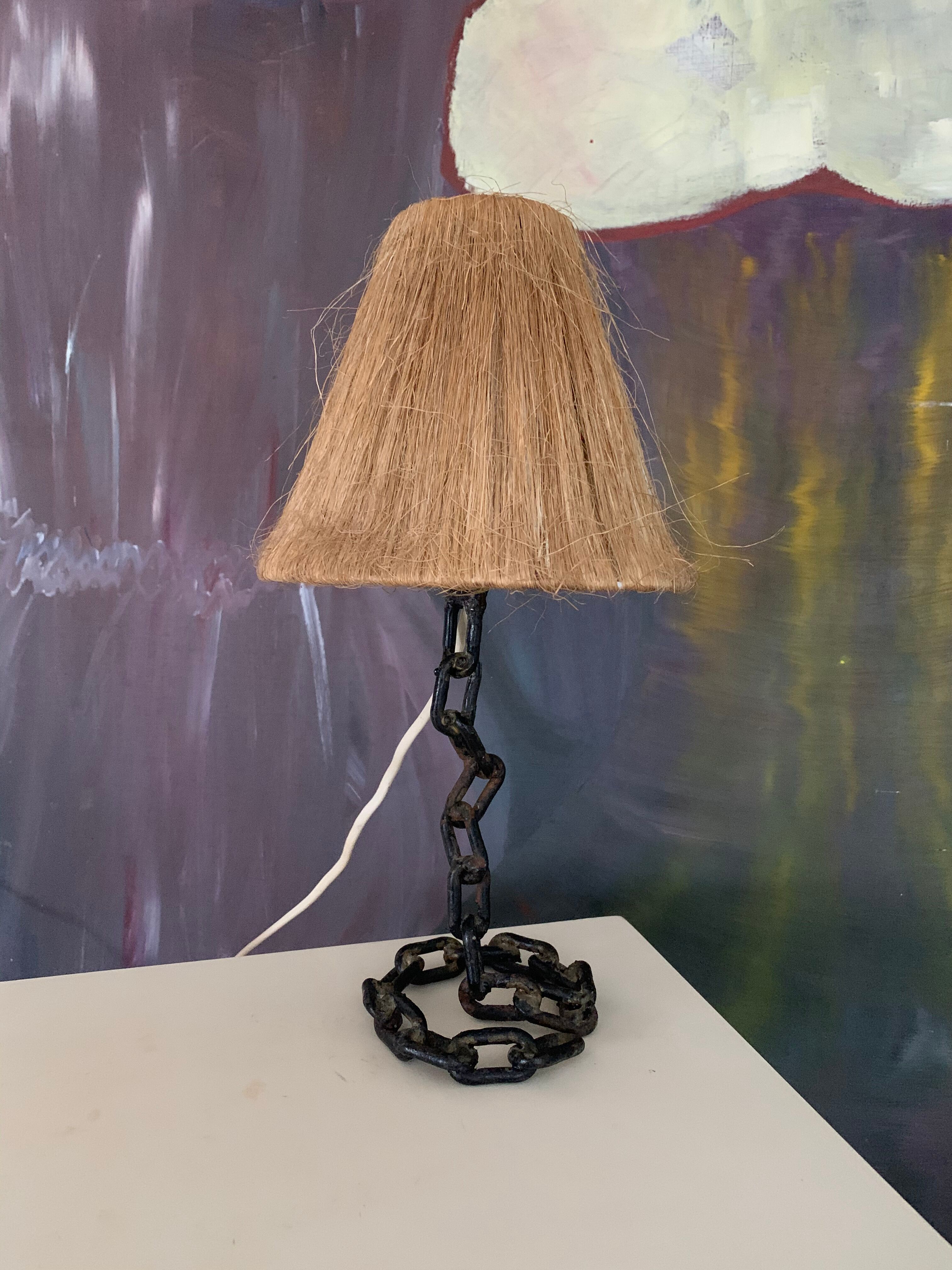 Brutalist vintage lamp