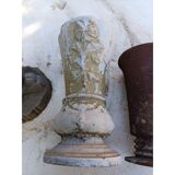 Set of 3 cast iron vases from 1900 from Charleville - Mézières