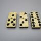 Jeu de domino ancien en bois et os