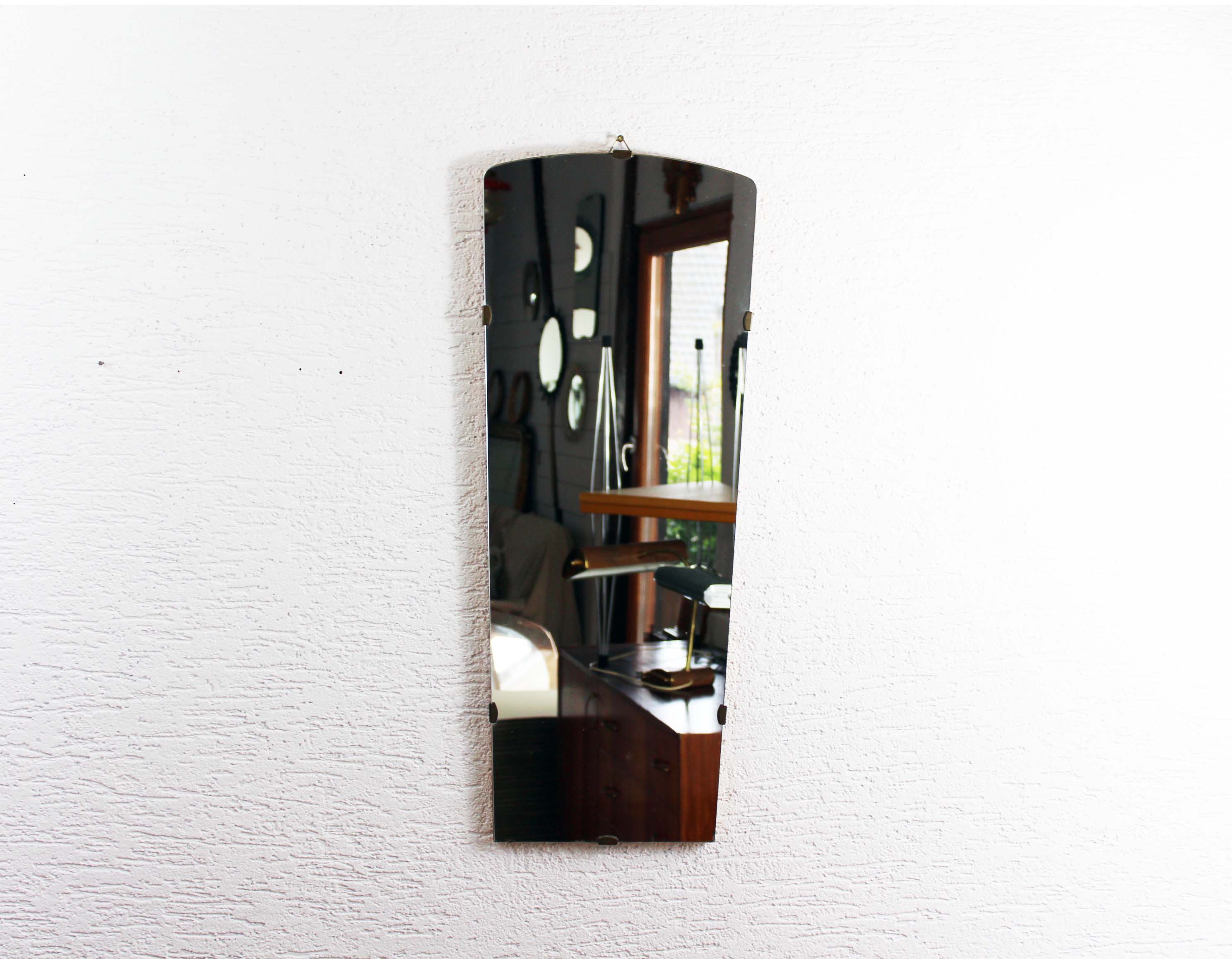 Mirror 31 x 79 cm of the 50s/60s