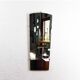 Mirror 31 x 79 cm of the 50s/60s