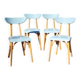 Set of 4 Luterma bistro chairs from the 1960s.