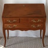 Louis XV style 18th century sloping secretary