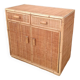 Buffet en osier rotin bambou