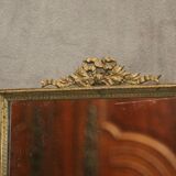 Mirror bronze frame 19th Louis 16 28.6x19cm