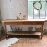 Console in oak