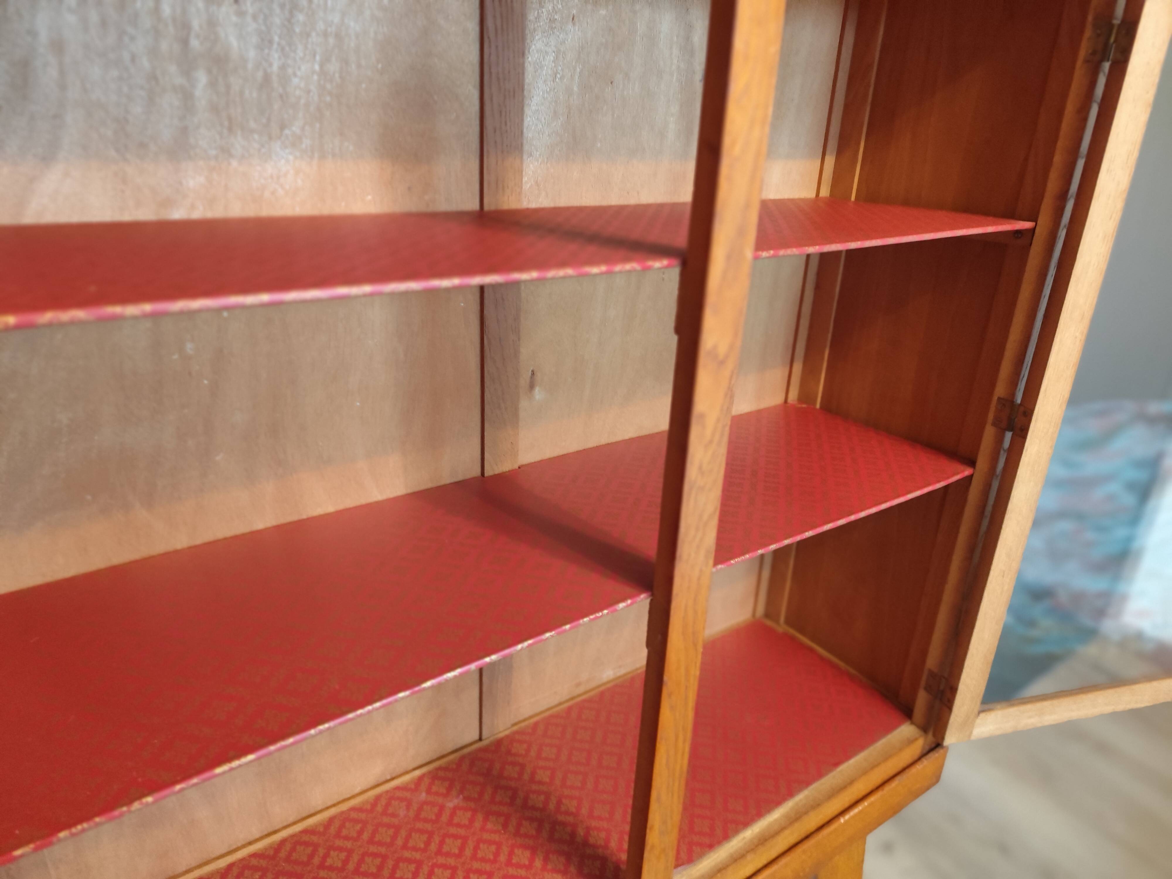 Vintage Scandinavian Display Cabinet 1960s