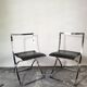 Marcello Cuneo, Model “Luisa”, 1970s Set of 2 Dining Chairs