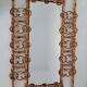 Vintage bamboo mirror