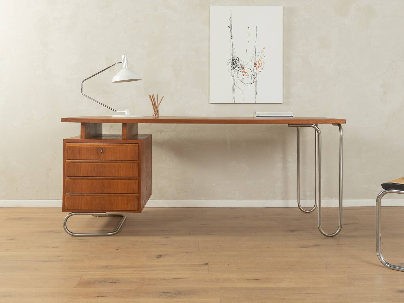 1950s desk, Oldenburger Möbelwerkstätten