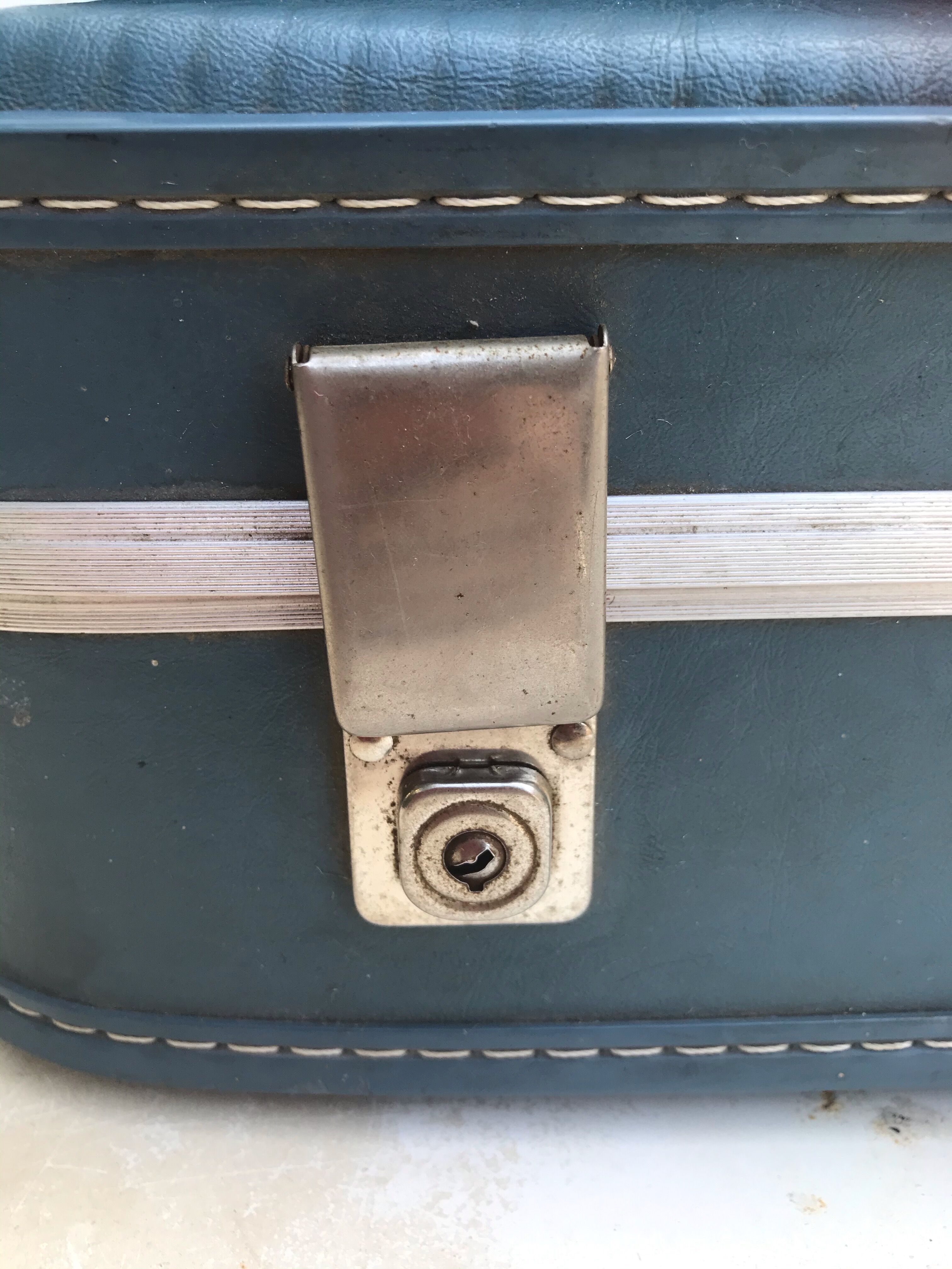 2 flight attendant suitcases