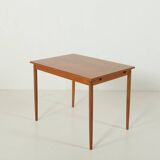 Small Danish teak drop leaf table, 1960s