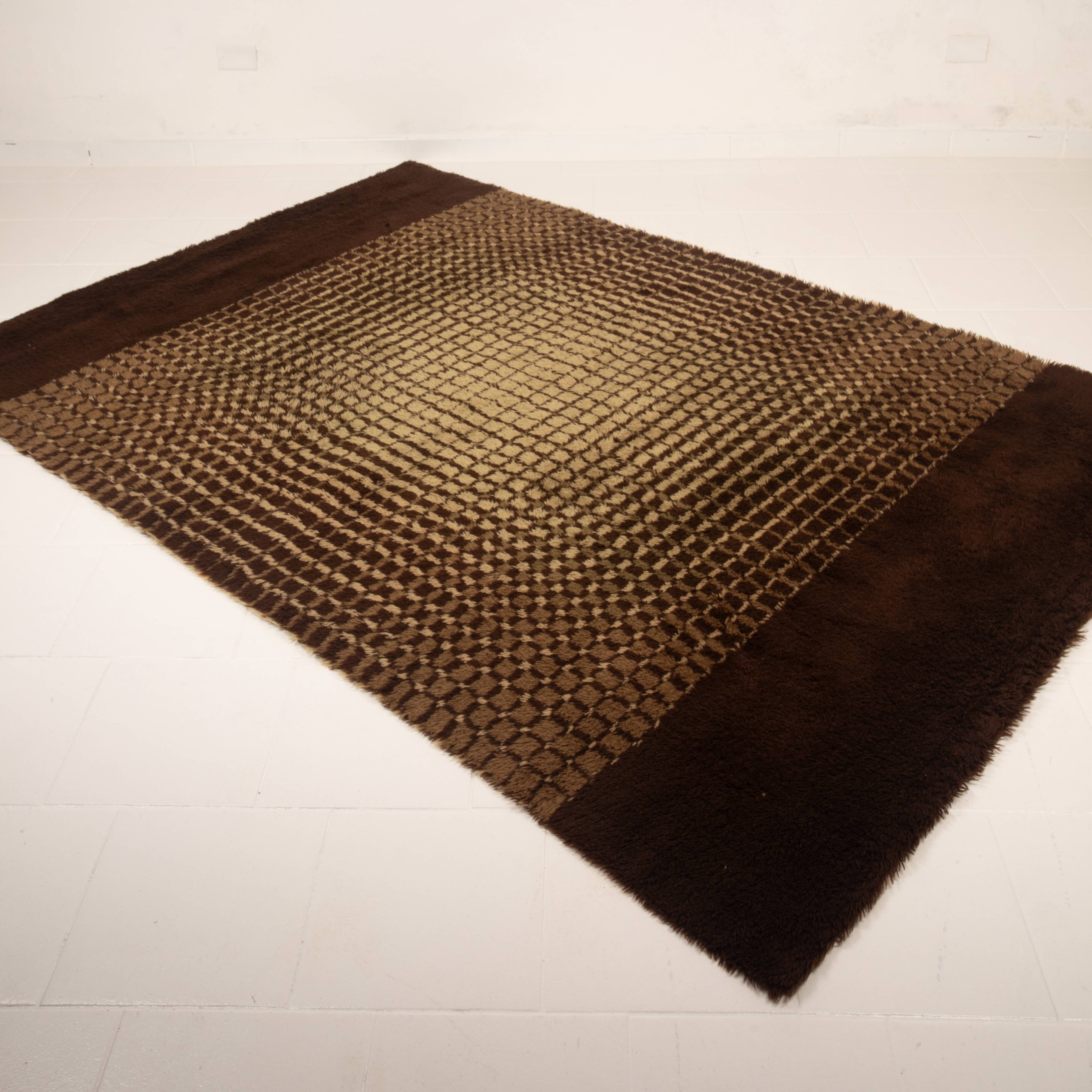Rare Kyoto Rug by Gaetano Pesce for Expansion, 1969