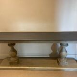 Oak console