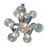 Lustre Atomic Age par Kalmar Franken KG, modèle RS 14 HL, Autriche 1970