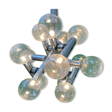Lustre Atomic Age by Kalmar Franken KG, model RS 14 HL, Austria 1970