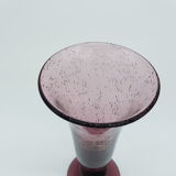 Riom France blown glass vase