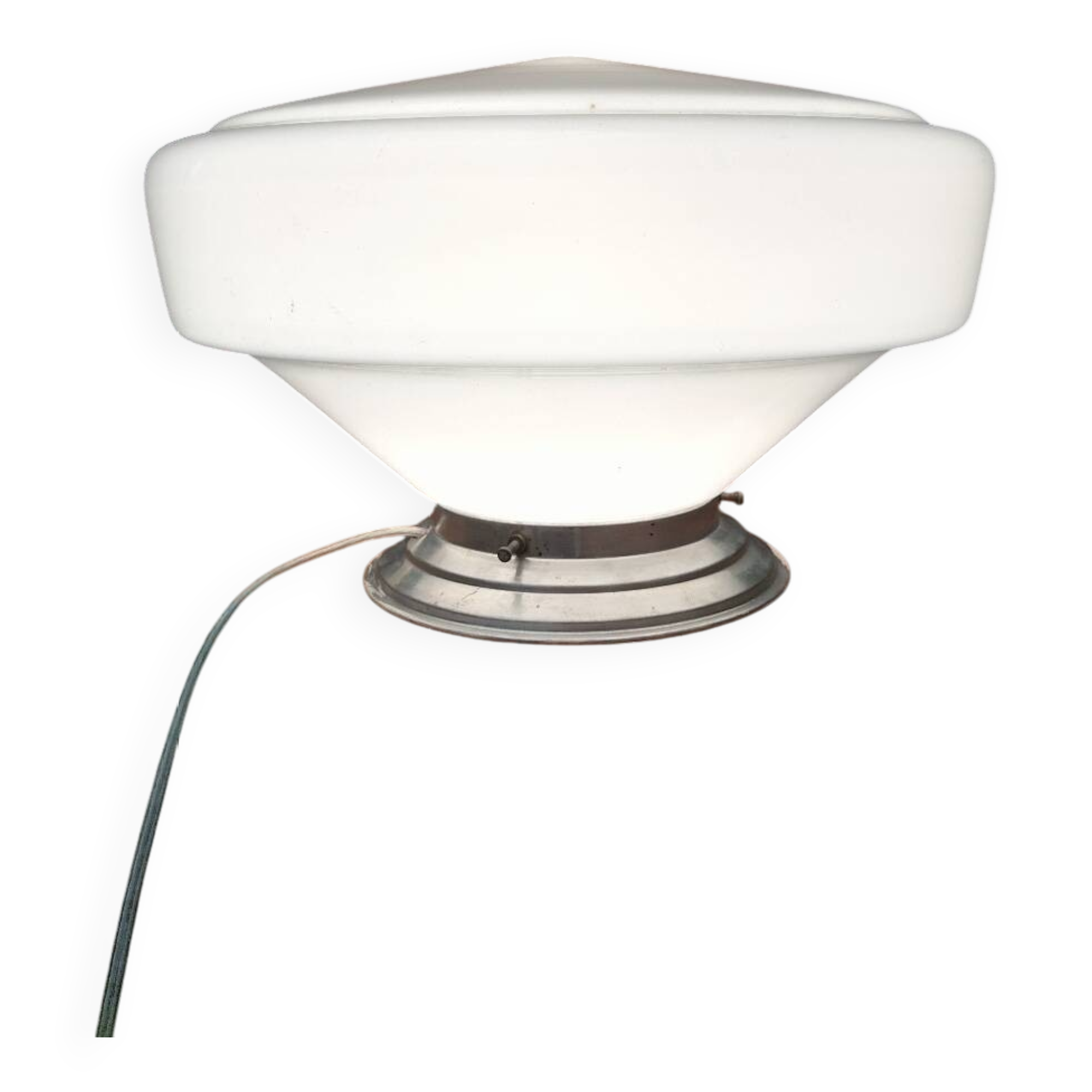 Lampe opaline art déco