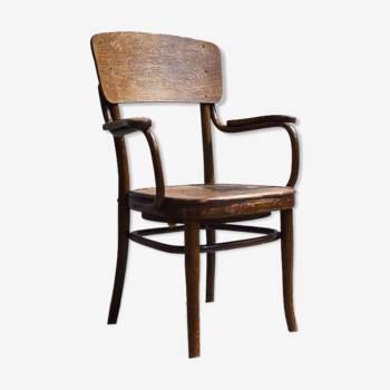 Thonet France bistro armchair 1940'