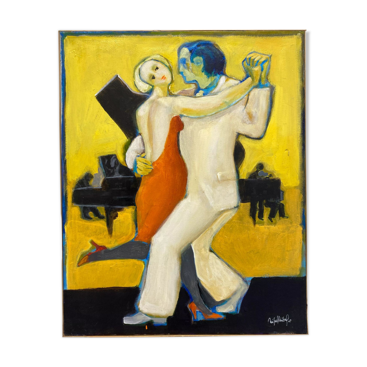 Portrait of Tango dancers