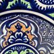 Ceramic dish signed Pascual Zorrilla