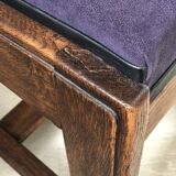 Set of 4 Art Deco Haagse School Dining Chair Frits Spanjaard 1930s