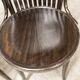 Set of 6 chairs Bistrot Baumann ref 22 curved wood