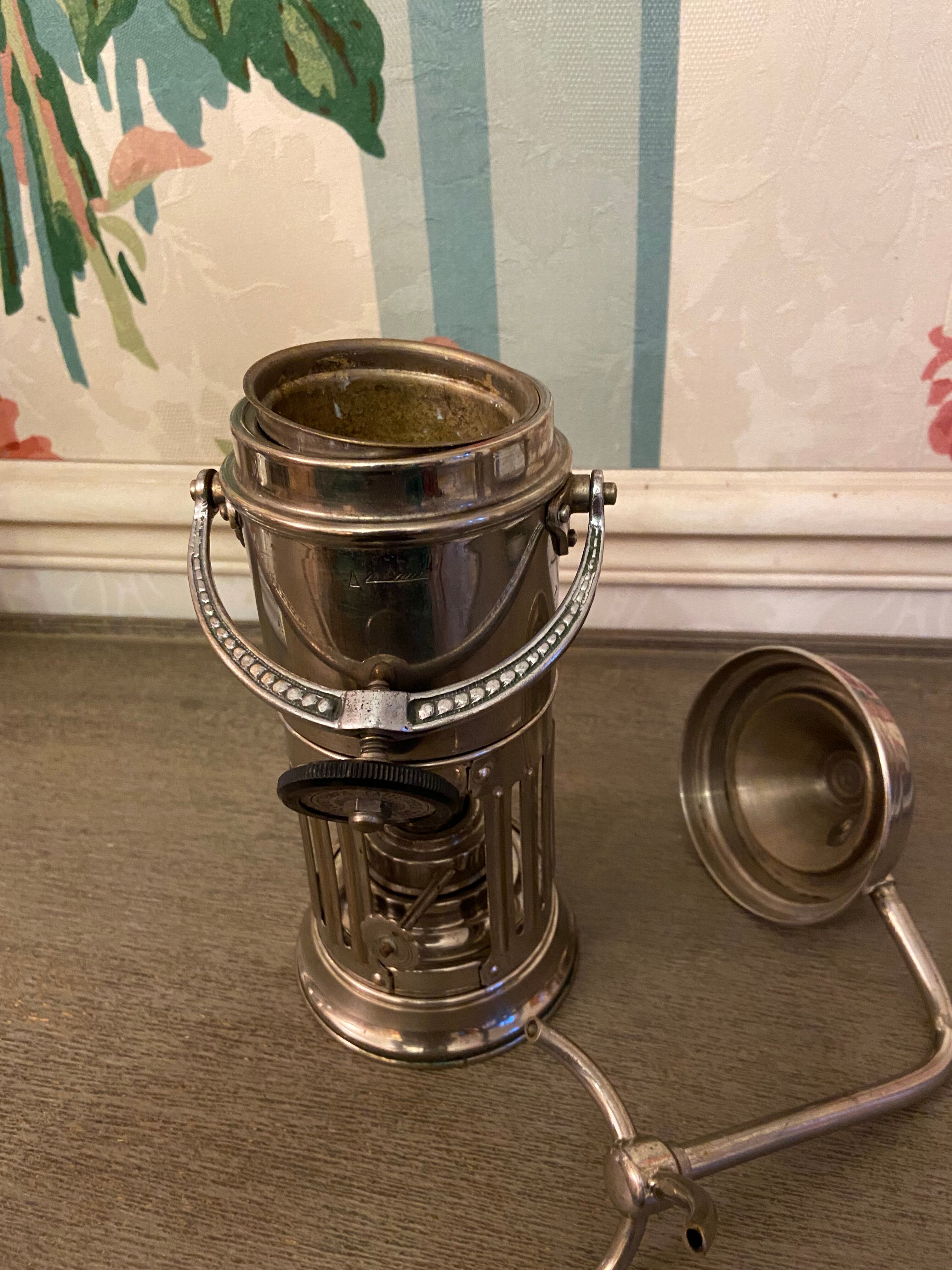 Antique pressure coffee maker 3 taps
