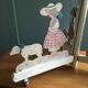 Rare lustre nursery chambre enfant Art Déco style Bonnichon Bonton Bonpoint