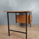 Vintage wood and iron desk