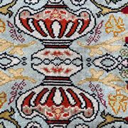 Tapis vintage turc en soie fait main 74x146 cm