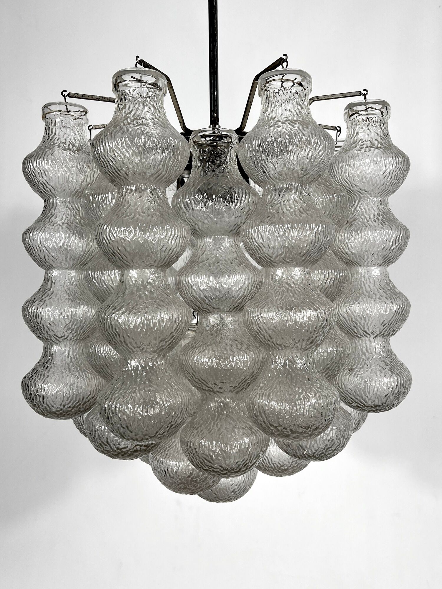 Mid-Century Murano Bubble Glass chandelier from 60s