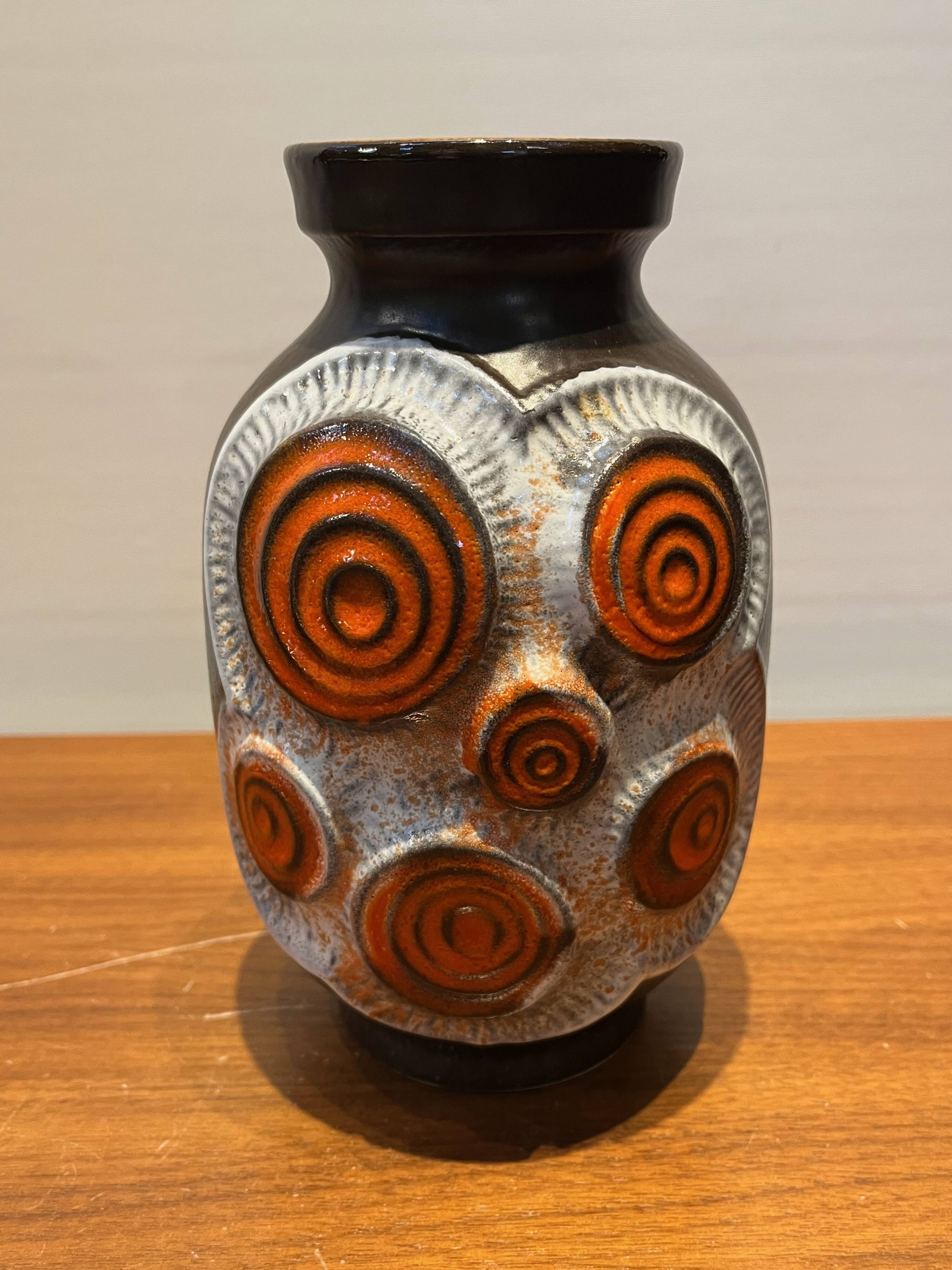 Ceramic vase model 84-20 by Bay Keramik, Germany, 1970s