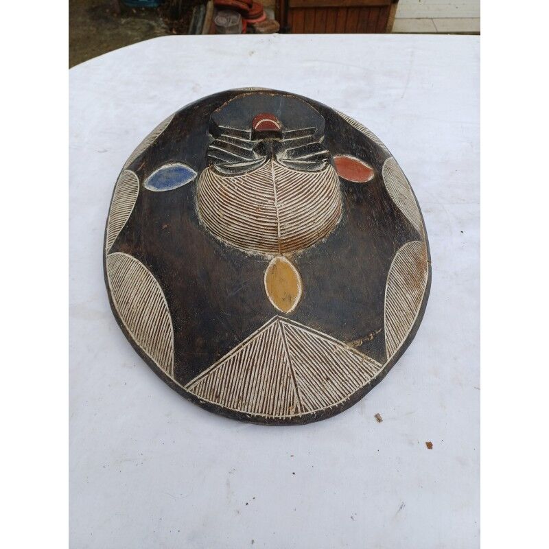 African wooden shield