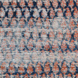 Navy blue persian runner rug, 365x77cm