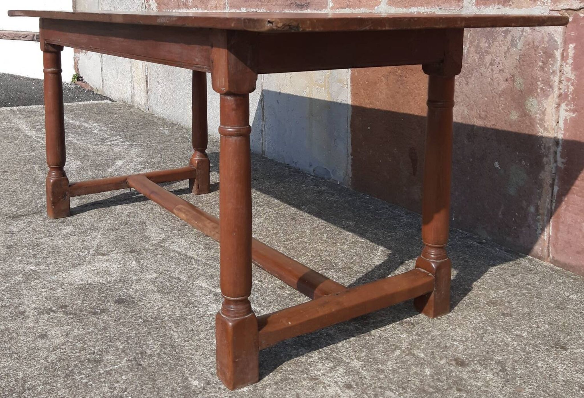 Table de ferme ancienne (175 x 71 cm.)